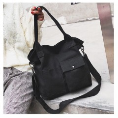 Sac à bandoulière  en toile pour femme
