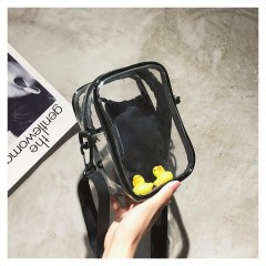 Sac à bandoulière transparente pour femme