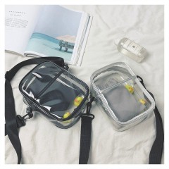 Sac à bandoulière transparente pour femme