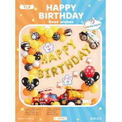 Ballon decoration happy birthday