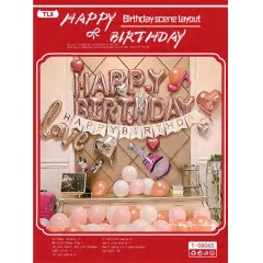 Ballon décoration happy birthday