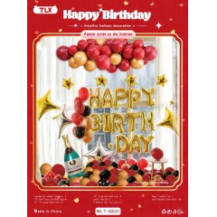 Ballon décoration happy birthday