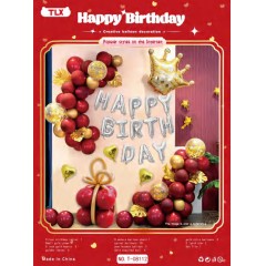 Ballon décoration happy birthday