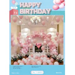 Ballon décoration happy birthday et love party