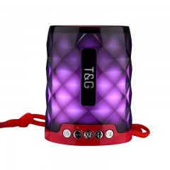 Bluetooth audio haut parleur portable avec lumières colorées