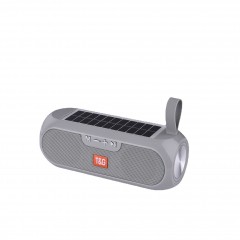 Haut-parleur Bluetooth à énergie solaire et électrique portable avec basse puissante