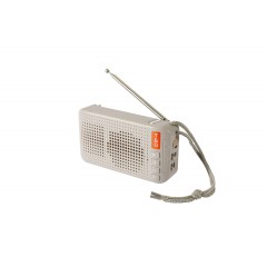 Haut-parleur solaire bluetooth portable avec lampe style ancien