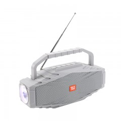 Haut-parleur Bluetooth portable style de radio avec lumière