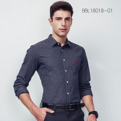 Chemise à manches longues et rayures