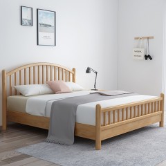 Lit  en bois massif