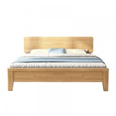 Lit  en bois massif