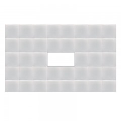 Alliage d'aluminium de plafond 300 * 300mm