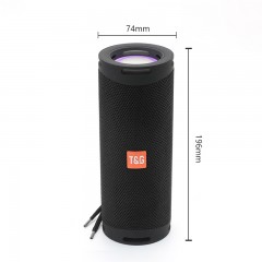 Bluetooth haut-parleur portable avec LED lumière colorée