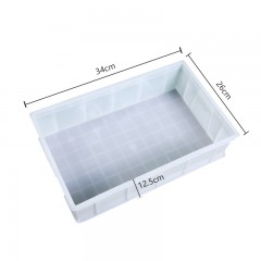 Boite de produits aquatiques en plastique 34 * 26 * 12,5cm