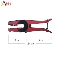 Pince à étiquette d'oreille pour bétail en alliage d'aluminium 24cm