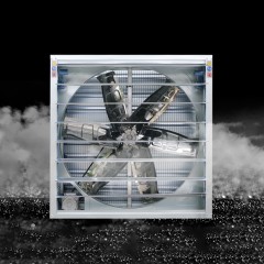 Ventilateur d'extraction d'air 6 pales galvanisées380V/750W