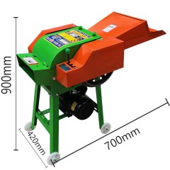 Petite Broyeuse découpeuse et granuleuse d'aliments à sec et humide 4 couteaux 220V