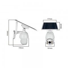 Caméra solaire wifi
