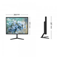 Moniteur de sécurité LCD 2K 18,5'' audio intégré