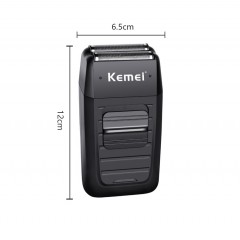 Rasoir rechargeable KEMEI à deux sabots barbe