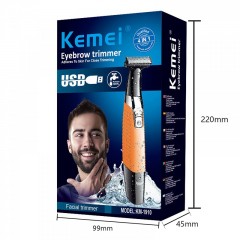 Rasoir KEMEI  rechargeable USB pour hommes