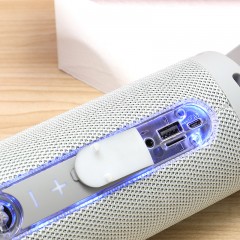 Bluetooth haut-parleur portable avec LED lumière colorée