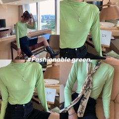 T-shirt manches longues Col roulé pour femme