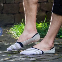 Chaussons pour hommes antidérapant en silicone