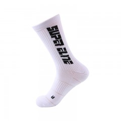 Chaussettes de sport avec lettres fluorescentes