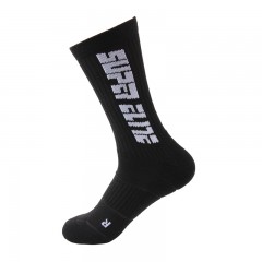 Chaussettes de sport avec lettres fluorescentes