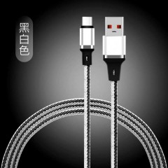 Cable de données à revêtement en alliage d'aluminium bicolore 2.4A
