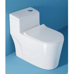 WC silencieuses à économie d'eau à siphon ultra-tourbillonnant