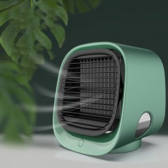 Mini humidificateur d'air ventilateur  humidificateur pour bureau rechargeable