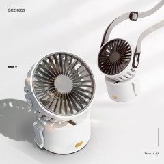 Mini Ventilateur suspendu et position debout et accrochable rechargeable