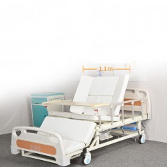 Lit d'hôpital en acier laminé à froid antidérapant et étanche
