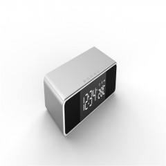 Haut-parleur Bluetooth avec écran, thermomètre et réveil