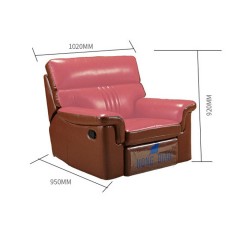 Canapé variable et étirable en cuir Pu