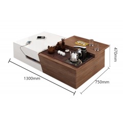 Table basse intelligente Meuble TV avec panneau à base de bois