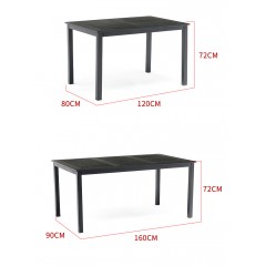 Table et chaises pour terrasse balcon