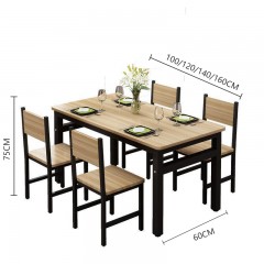 Set de table et de chaise résistant aux rayures