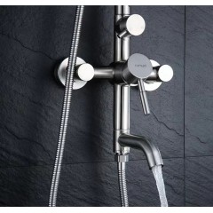Douche en acier inoxydable