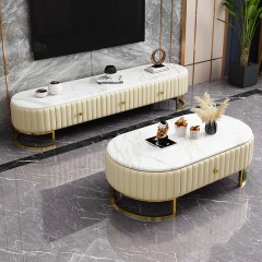 Table basse TV Meuble en marbre