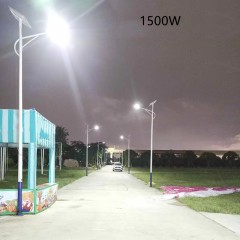 Lampadaire solaire domestique télécommandé