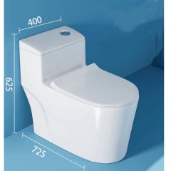 WC silencieuses à économie d'eau à siphon ultra-tourbillonnant