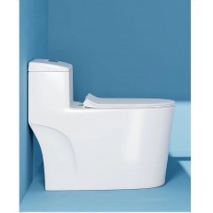 WC silencieuses à économie d'eau à siphon ultra-tourbillonnant