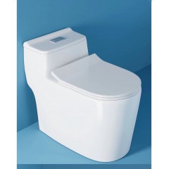 WC silencieuses à économie d'eau à siphon ultra-tourbillonnant