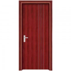 Portes intérieures en acier et en bois résistant aux rayures