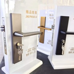 Serrure de poignée de la porte avec noyau de cuivre pur en alliage de zinc
