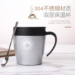Tasse à café en acier inoxydable 304 double isolation
