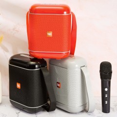 Enceintes Portables Bluetooth avec Microphone à karaoké
